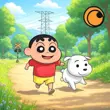 Shin chan Shiro and the Coal Town MOD APK